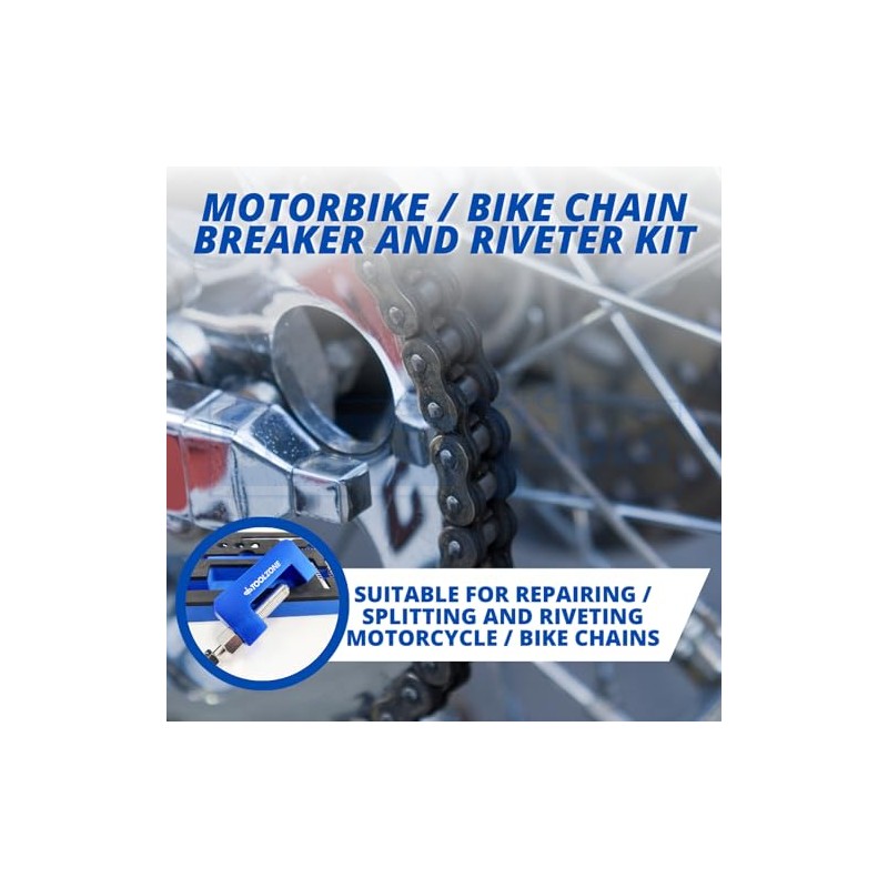 Chain Breaker & Riveting Tool with Gloves Universal Splitter Set