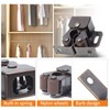 Luomorgo 24 Pack Double Roller Catch Cabinet Latches with Spear