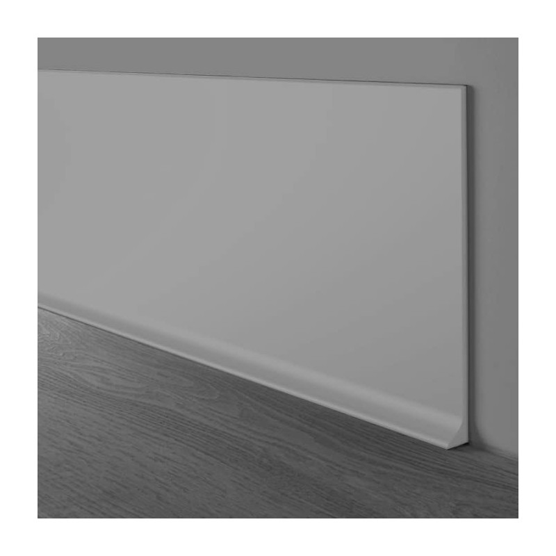 PRO FLEX Light Gray Vinyl Wall Base 4 inch X