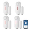 WiFi Door Window Sensor Alarm: Smart Door Sensor, Magnetic Contact
