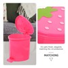 CHILDWEET Mini Trash Can Lid Swing Lid Bin for Car
