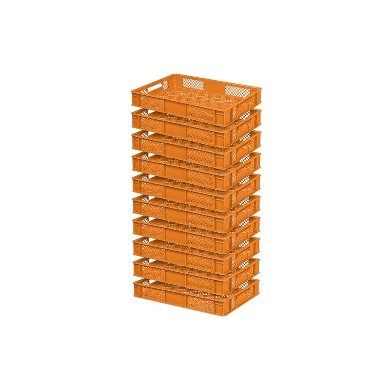 BRB 10x Euro Containers/Stacking Containers, L x W x H