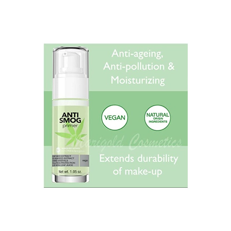 Bell Hypoallergenic Anti Smog Primer with Aloe Vera Content: 30