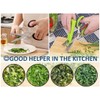 Hitopin 2 x stainless steel kitchen scissors, 5 blades herb