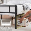 VECELO Metal Platform Bed Frame Queen Size with Headboard and