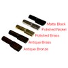 4mm "Spoon" Style Cabinet Shelf Support Pegs - Antique Brass