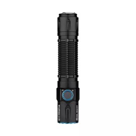 Olight Warrior 3S Black Dual-Switch Tactical Flashlight, 2300 Lumens, 300 Meters
