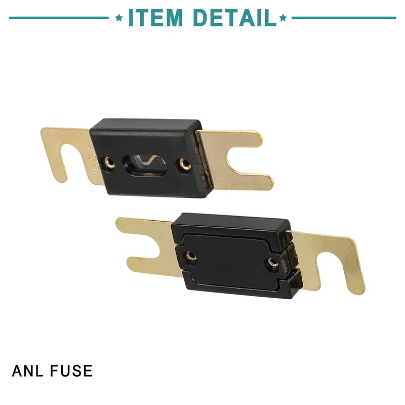 ACROPIX ANL Fuse 50A Car Vehicle Truck Motorcycle Boat Auto