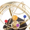 Agatige Solar System Model, Metal Solar System Planetarium Mechanical Rotatable