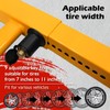 Universal Wheel Lock,Security Trailer Lock,Heavy Duty Tire Locks Anti Theft