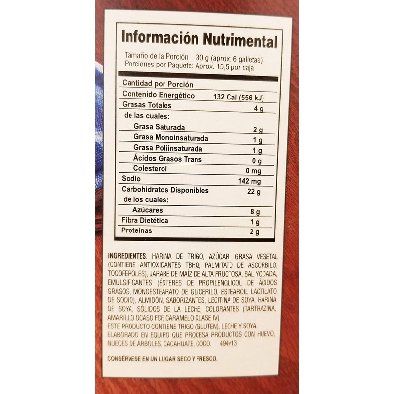 Gamesa Clasicas Maravillas. Delicious Traditional Mexican Vanilla Cookies. Ideal with