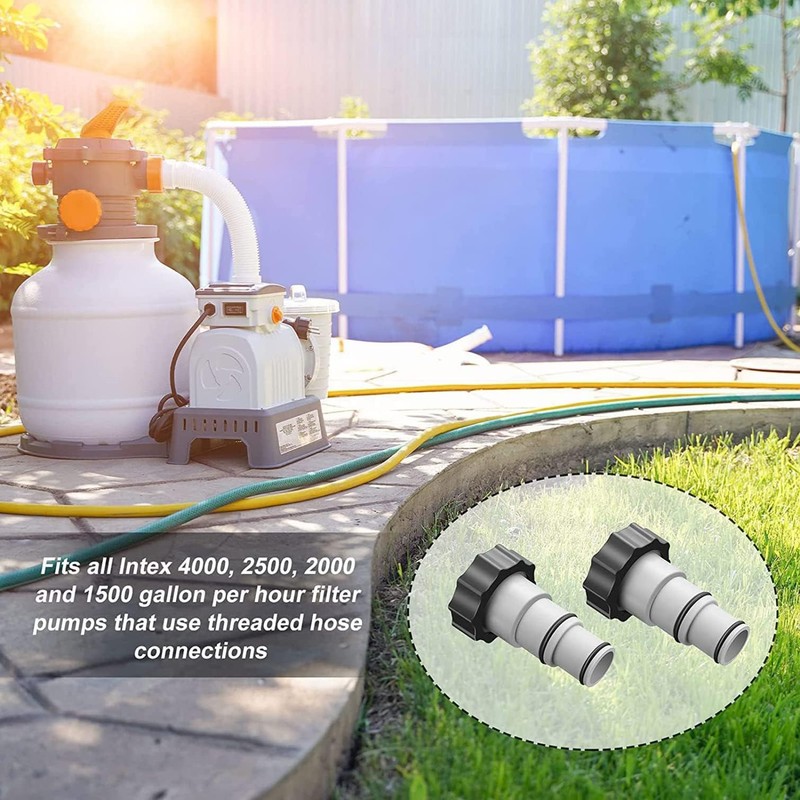 Pool Adapter A for Intex Pool, 2 Piece Connection Set