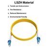 VANDESAIL LC to LC Single Mode Fiber Patch Cable 8M