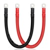 ZONBANG 6 AWG Battery Cable with 5/16 inch Terminals, Copper