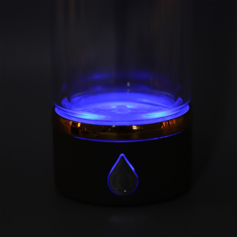 Hydrogen Water Bottle 420ml Rechargeable SPE Technology Portable Hydrogen Rich