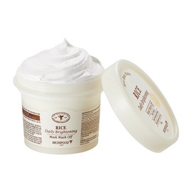Skinfood [Skinfood] Rice Daily Brightening Mask + Free Gift Rice Mask 20g * 2 / [스킨푸드]라이스데일리브라이트닝마스크+증정 라이스마스크 20g *2