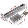 Unbranded Stainless Steel Brake Pedal Lock Security Car Auto Clutch
