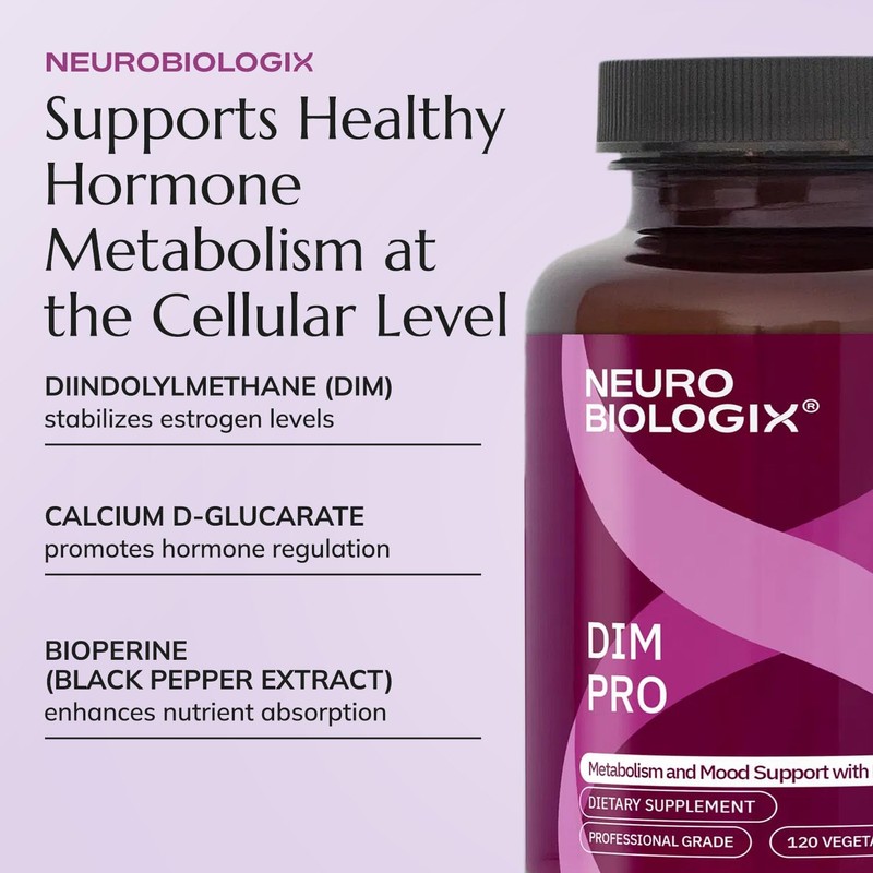 DIM Pro Hormone Support for Men & Women, Plant Based
