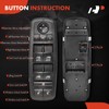 A-Premium Master Power Window Switch Compatible with Jeep Cherokee 2014