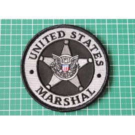 Patch Shop Dongri US Marshall USMS Police Velcro Patch Military Patch U.S.MARSHAL A0106