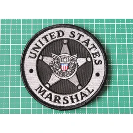 Patch Shop Dongri US Marshall USMS Police Velcro Patch Military Patch U.S.MARSHAL A0106