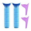2 Piece Outdoor Potty, 2 Piece Funnel, Travel Potty, Folding