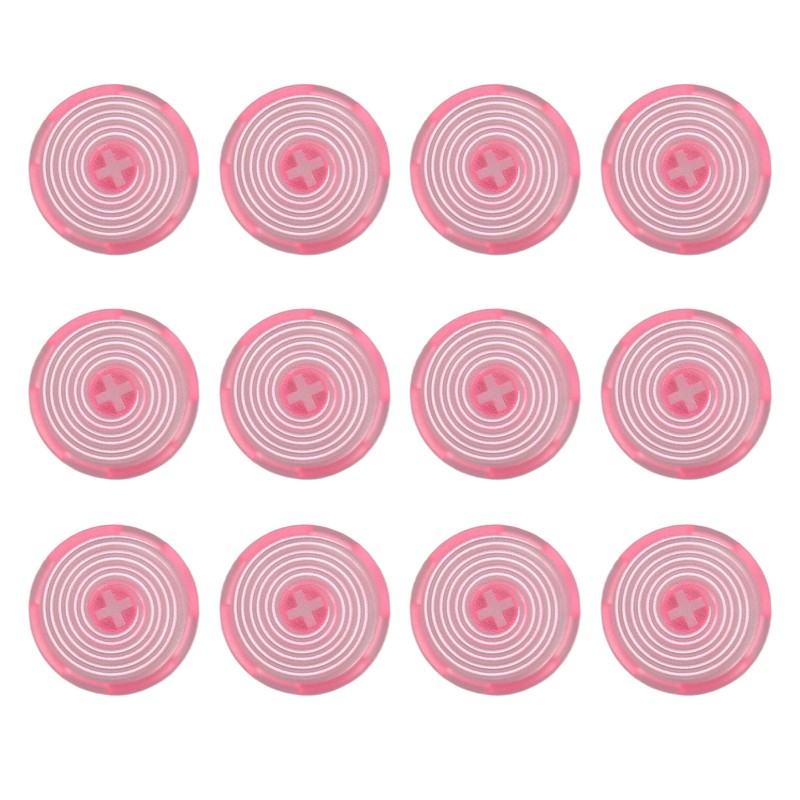 12pcs Arcade Button Cover Replace Mechanical Push Button Cover for