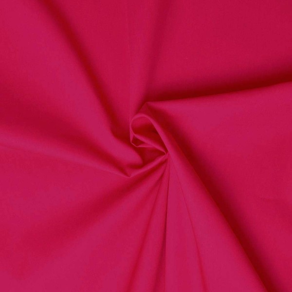 designers-factory Poplin Fabric Plain - Cotton Fabric, 100% Cotton -