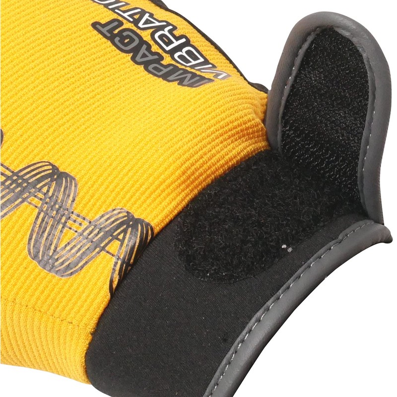 Y.Berger & Co IMPVIB Anti-Vibration Gloves, Impact Vibration, 3.2 gal