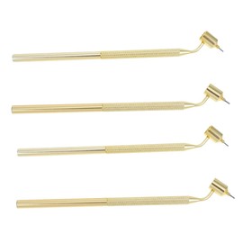 LIFKOME 4pcs Fine Tip Detailing Paint Pens Fluid Writer Applicator Markers for Artists Seamless Flow Consistent Coverage Water Resistant Ink Portable Drawing Tools