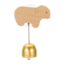 PATIKIL Shopkeepers Bell, Wood Door Chime Hanging Door Bell Jingle Bells Animal Metal Doorbell with Suction Cup for Door Opening Business When Entering Decoration,Sheep
