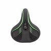 Oversized Wide Bike Seat with Shock Absorbing Balls, Waterproof PU