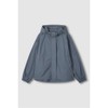 JAJU [JAJU] Women's Crisp Hood Short Jumper_Blue Grey