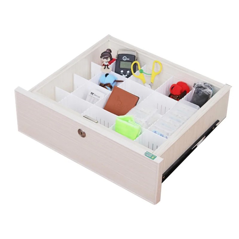 Adjustable Drawer Dividers – Drawer Organizer Separators, Cutlery Divider Set
