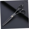 BIUDECO 2pcs Professional Hair Cutting Scissors Black Barbers Shears for