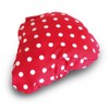 Basil Rosa Bicycle Adult Saddle Cover - Red/white