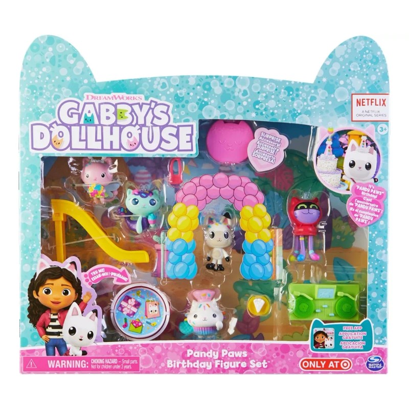 Spin Master Gabbys Dollhouse: Fiesta De Cumpleaños De Pandy Patas