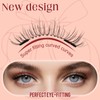 Higu clace Magnetic Eyelash kit, Reusable Magnetic Lashes Set with