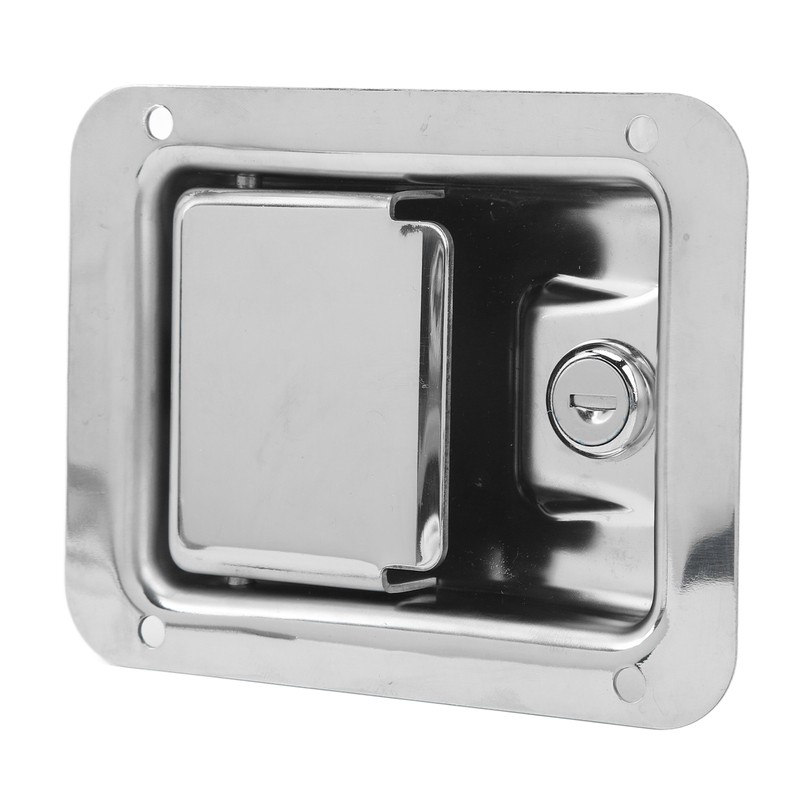 Toolbox Latch Flush Mount Locking Paddle Latch with 2 Keys