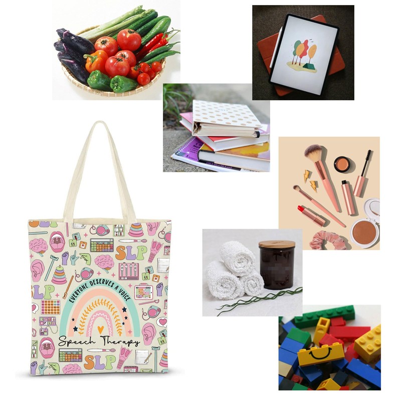 Speech Therapy Tote Bag Everyone Deserve A Voice Speech Therapy