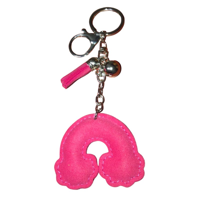 Popfizzy Rainbow Keychain, Bling Backpack Charm, Rhinestone Purse Charms for