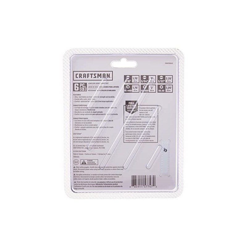 CRAFTSMAN CMHT65043 SD - Juego de 6 joyeros