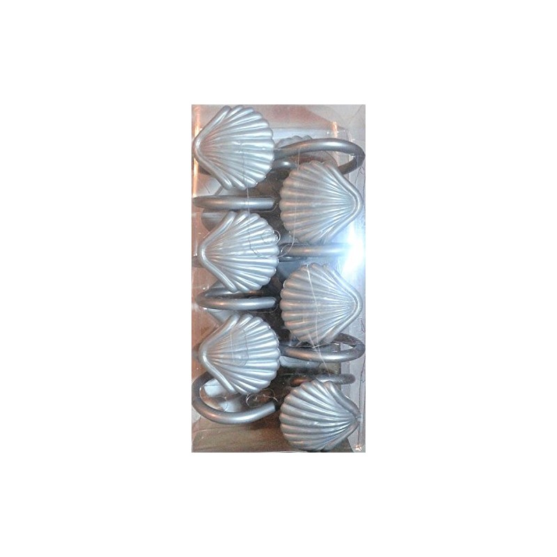 Better Home 12 Sea Shell Deluxe Shower Hooks S Shaped