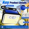 Solar Motion Sensor Outdoor Wall Lights for Home Security –