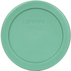 Pyrex (3) 7202-PC 1-Cup Green, (3) 7200-PC 2-Cup Orange, (3) 7201-PC 4-Cup Blue, & (3) 7210-PC 3-Cup Light Green Lids - Made in USA