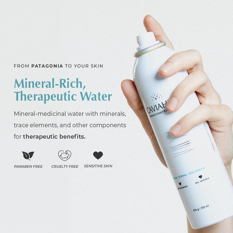 Caviahue Thermal Volcanic Water | Calming Facial Mist Spray |