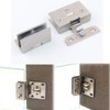 90° Door Hinge Shower Clamp Glass Butt Hinge for 5-8mm