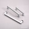 Alzassbg 10 Pack Polished Chrome Cabinet Pulls, 5 Inch(127mm) Hole
