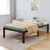 Kydins Twin Bed Frame with Storage No Box Spring Needed