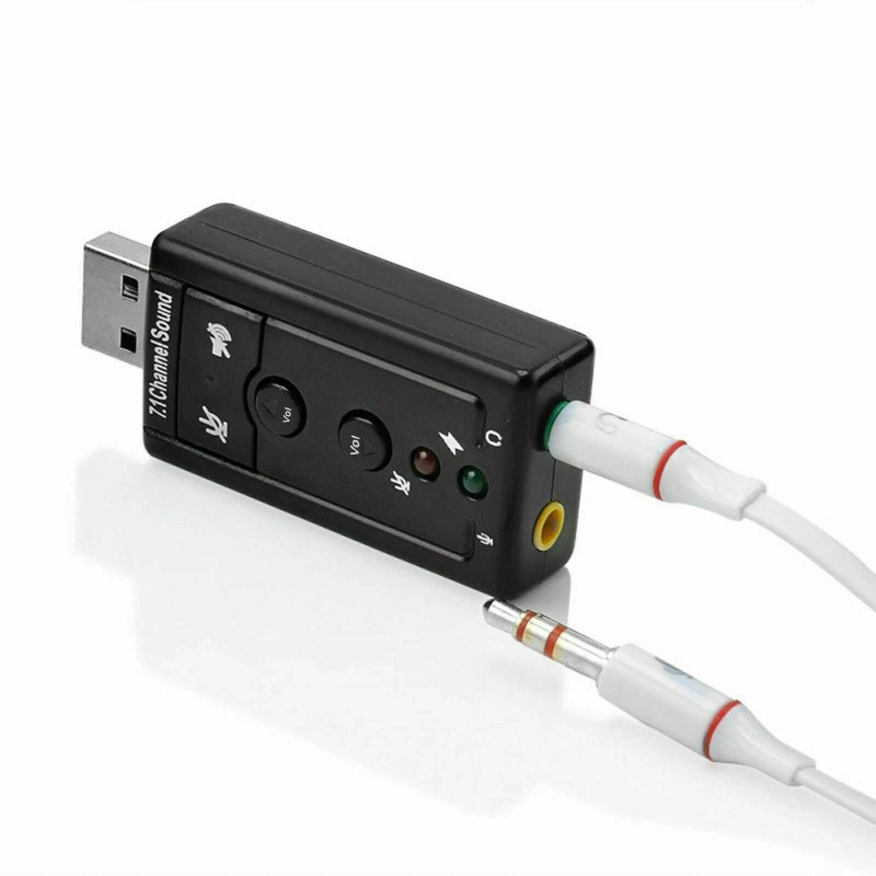 Unbranded USB 2.0 External 7.1 Channel 3D Virtual Audio Sound